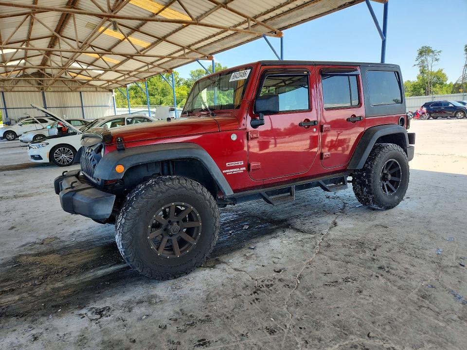66420486 :رقم المزاد ، 1C4BJWDG4DL535031 vin ، 2013 Jeep Wrangler Unlimited مزاد بيع