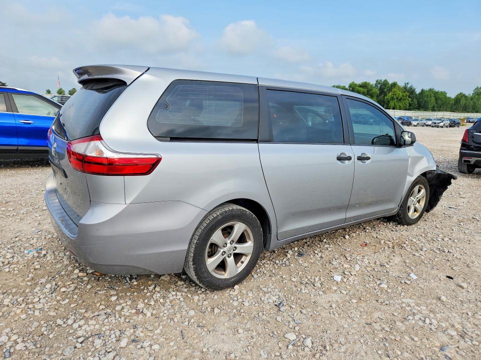 Продажа на аукционе авто 2015 Toyota Sienna, vin: 5TDZK3DC6FS615746, номер лота: 63693876