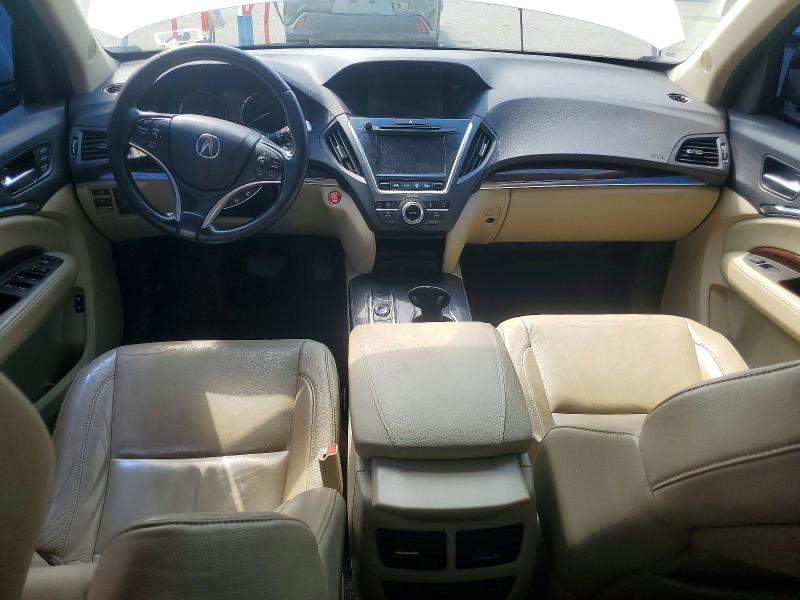 2017 Acura Mdx მანქანა იყიდება აუქციონზე, vin: 5J8YD3H32HL001329, აუქციონის ნომერი: 64907236