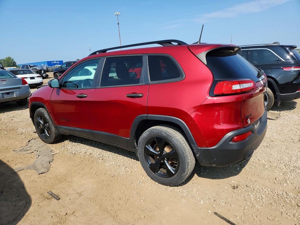 66001226 :رقم المزاد ، 1C4PJMAB4HW654298 vin ، 2017 Jeep Cherokee مزاد بيع
