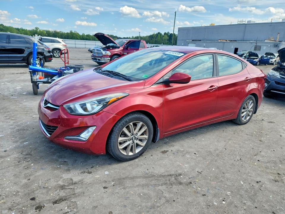 Продаж на аукціоні авто 2016 Hyundai Elantra, vin: 5NPDH4AE0GH753844, номер лоту: 66345496
