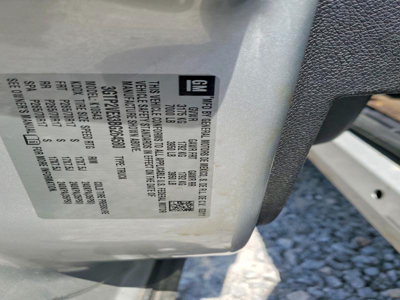 63658356 :رقم المزاد ، 3GTP2VE33BG264580 vin ، 2011 Gmc Sierra مزاد بيع