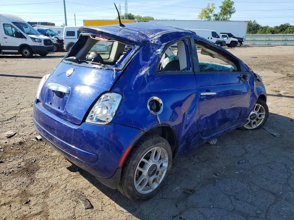 2013 Fiat 500 მანქანა იყიდება აუქციონზე, vin: 3C3CFFAR1DT689992, აუქციონის ნომერი: 66337806