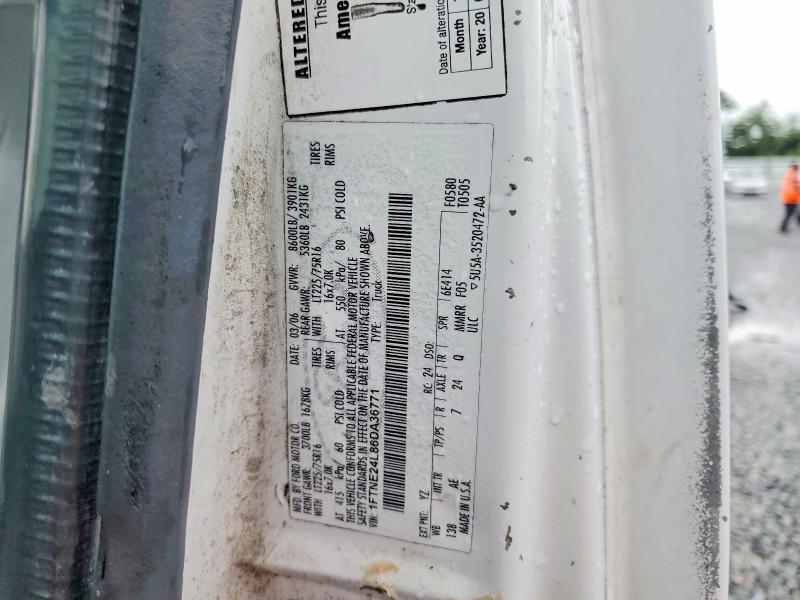 61802796 :رقم المزاد ، 1FTNE24L86DA36771 vin ، 2006 Ford Econoline مزاد بيع