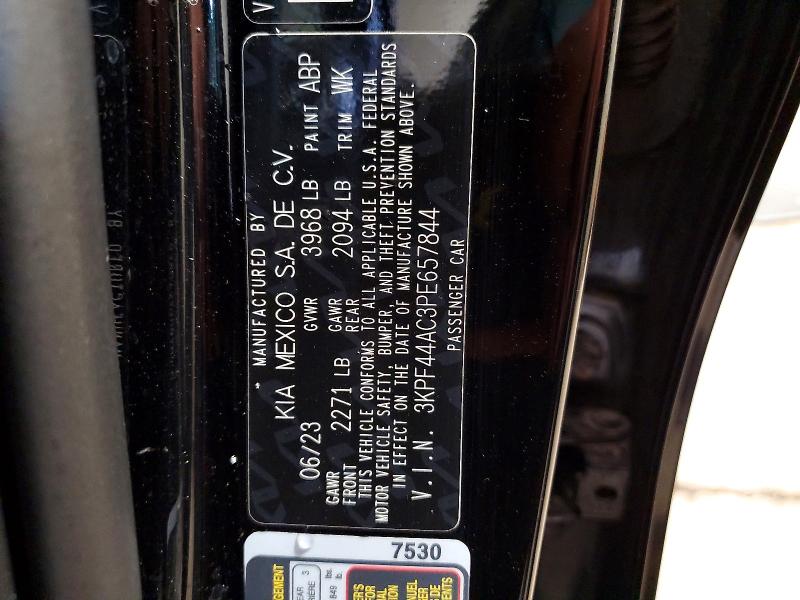Продаж на аукціоні авто 2023 Kia Forte, vin: 3KPF44AC3PE657844, номер лоту: 66303636