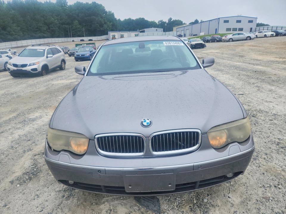 Aukcja sprzedaży 2004 Bmw 745, vin: WBAGN63414DS50215, numer aukcji: 63813406