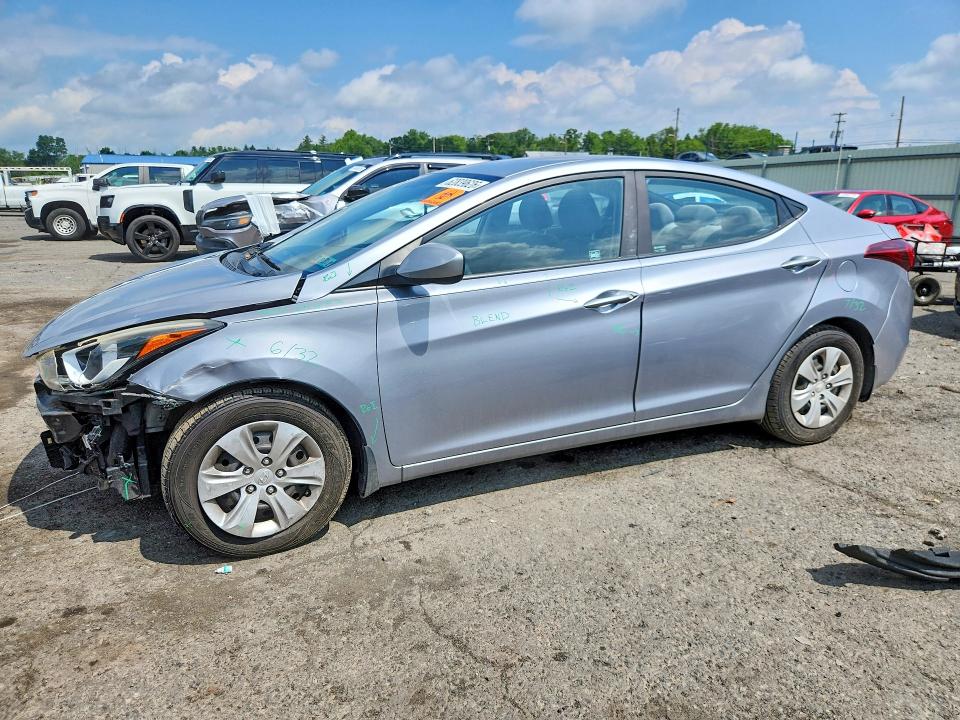 62839626 :رقم المزاد ، 5NPDH4AE6GH786296 vin ، 2016 Hyundai Elantra مزاد بيع