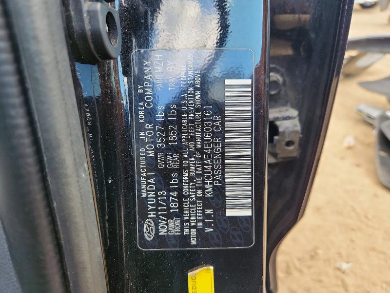 Auction sale of the 2014 Hyundai Accent, vin: KMHCU4AE4EU603161, lot number: 66908216