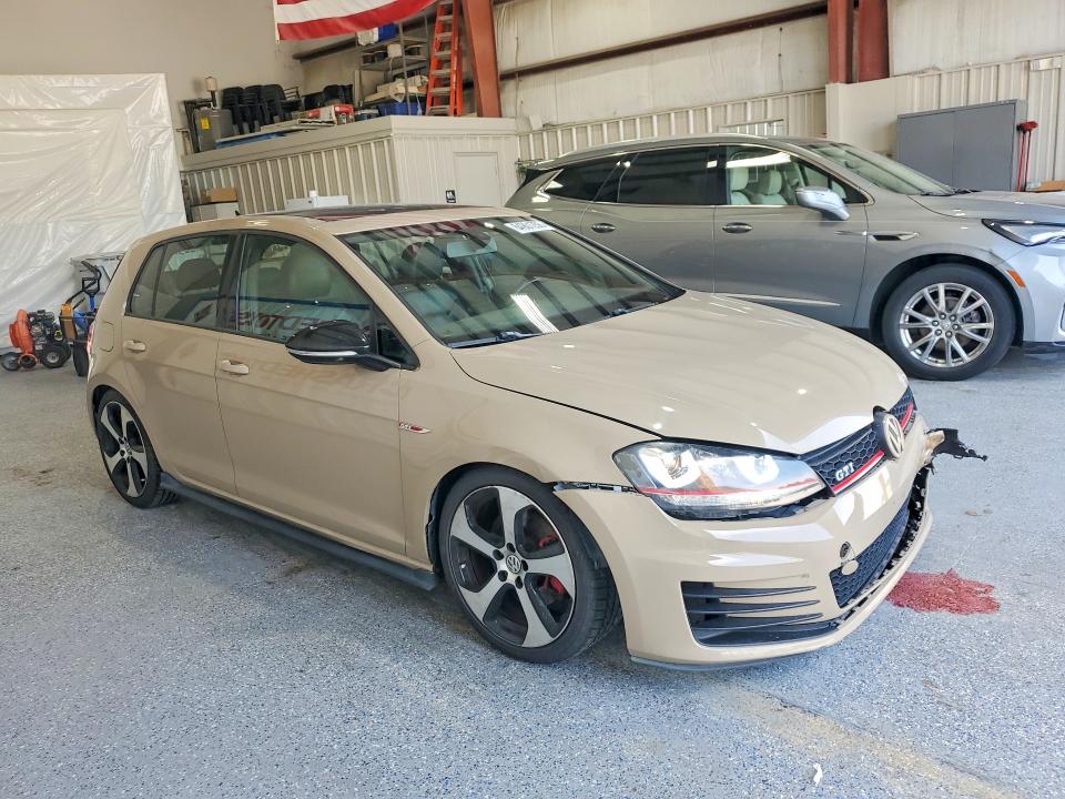 64901256 :رقم المزاد ، 3VW5T7AU9FM001075 vin ، 2015 Volkswagen Gti مزاد بيع