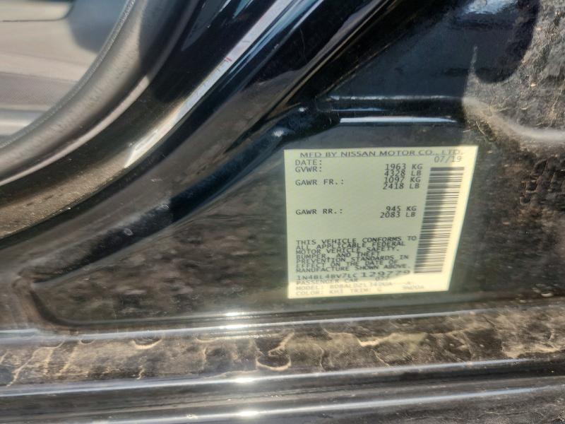 Aukcja sprzedaży 2020 Nissan Altima, vin: 1N4BL4BV7LC129779, numer aukcji: 64151886