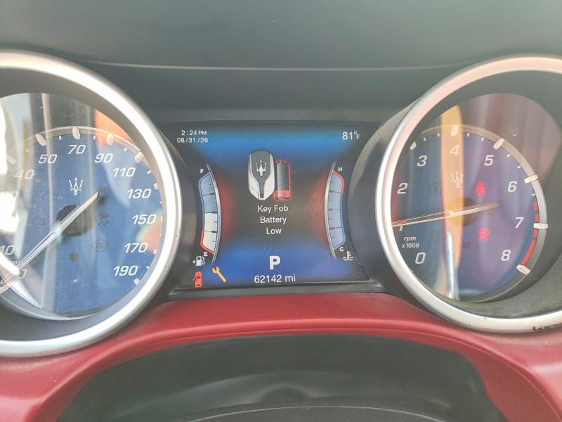 67307256 :رقم المزاد ، ZAM57RTS2H1217053 vin ، 2017 Maserati Ghibli مزاد بيع