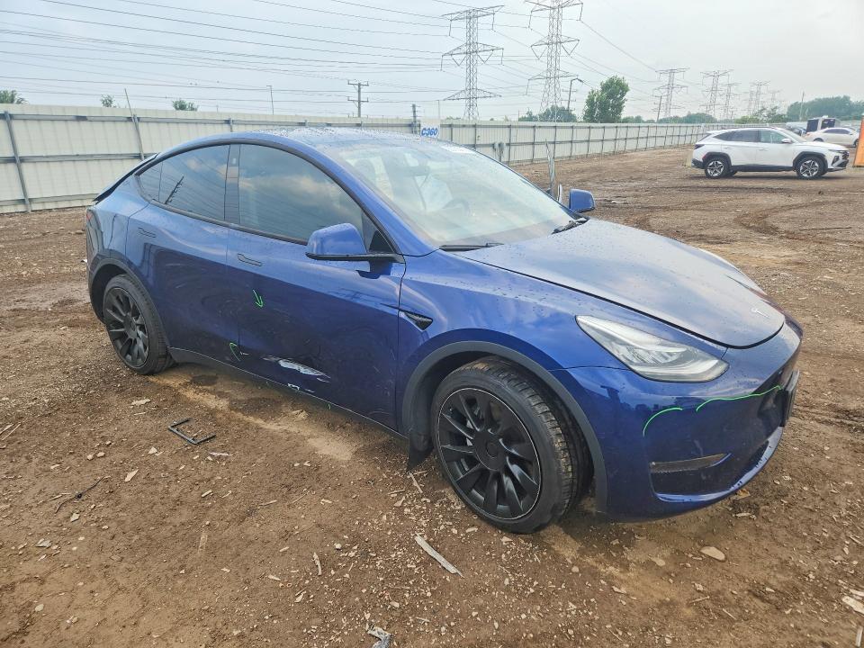 63705416 :رقم المزاد ، 7SAYGAEE6NF378327 vin ، 2022 Tesla Model Y مزاد بيع