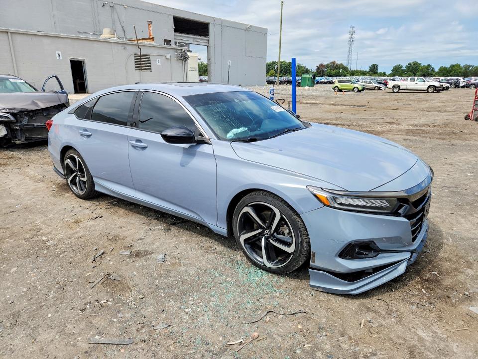 2021 Honda Accord მანქანა იყიდება აუქციონზე, vin: 1HGCV2F35MA029670, აუქციონის ნომერი: 63640186