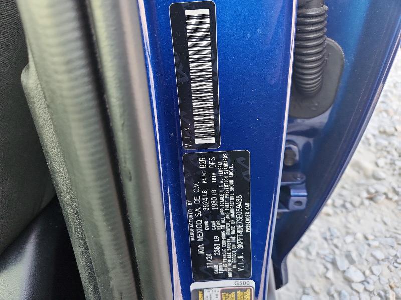 Aukcja sprzedaży 2025 Kia K4, vin: 3KPFT4DE7SE059488, numer aukcji: 66095106