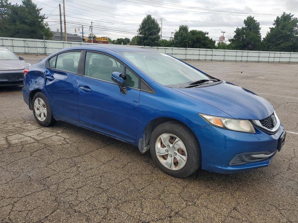 64754296 :رقم المزاد ، 19XFB2F56FE012558 vin ، 2015 Honda Civic مزاد بيع