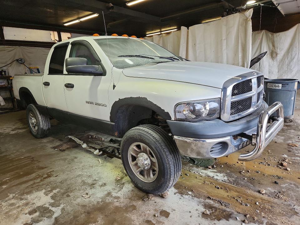 2004 Dodge Ram 2500 მანქანა იყიდება აუქციონზე, vin: 3D7KU28D84G168041, აუქციონის ნომერი: 64227096