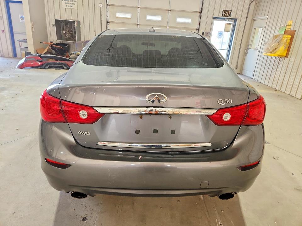 66735046 :رقم المزاد ، JN1AV7AR3FM850673 vin ، 2015 Infiniti Q50 Hybrid مزاد بيع