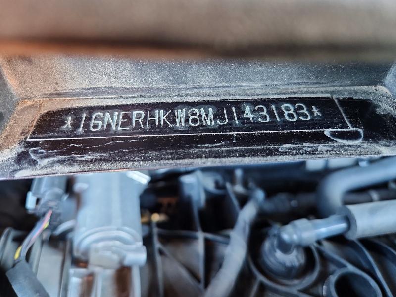 65471546 :رقم المزاد ، 1GNERHKW8MJ143183 vin ، 2021 Chevrolet Traverse مزاد بيع