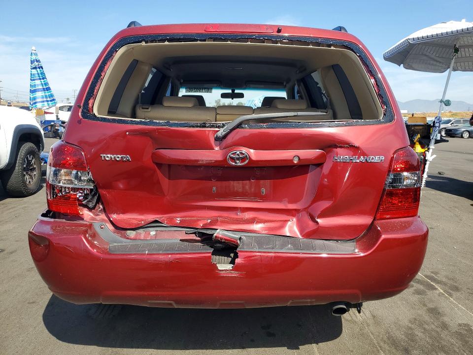 Aukcja sprzedaży 2006 Toyota Highlander, vin: JTEGD21A160147955, numer aukcji: 67199246