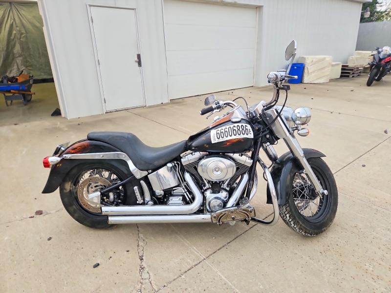 66606886 :رقم المزاد ، 1HD1BMY111Y037496 vin ، 2001 Harley-davidson Flstf مزاد بيع