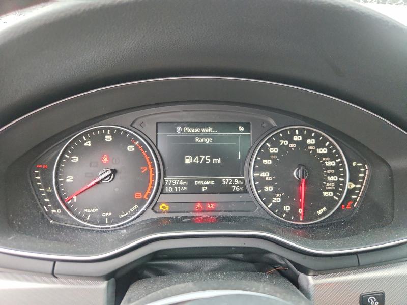 2018 Audi A4 მანქანა იყიდება აუქციონზე, vin: WAUKMAF46JN010501, აუქციონის ნომერი: 63346546