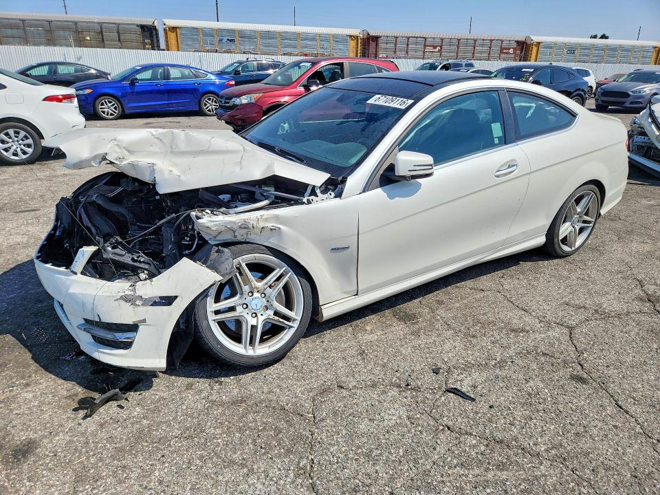 Aukcja sprzedaży 2012 Mercedes-benz C, vin: WDDGJ5HB0CF834663, numer aukcji: 67109116