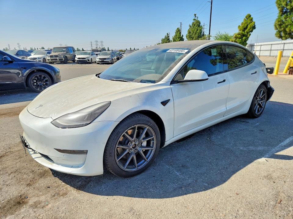 Продаж на аукціоні авто 2022 Tesla Model 3, vin: 5YJ3E1EB4NF131486, номер лоту: 63188466