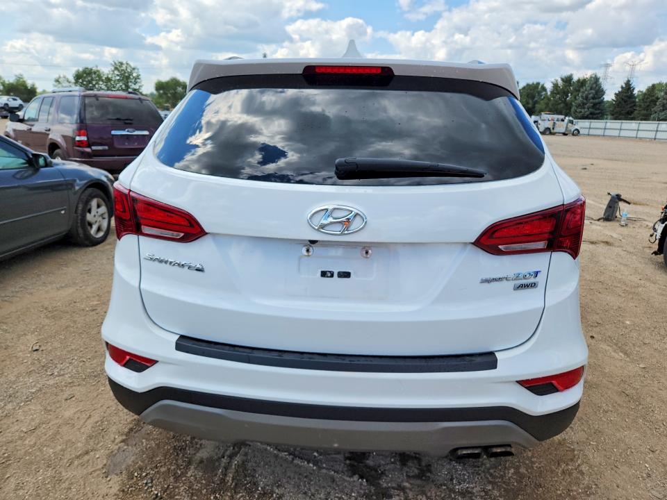 2018 Hyundai Santa Fe Sport მანქანა იყიდება აუქციონზე, vin: 5XYZUDLA0JG548941, აუქციონის ნომერი: 66598096