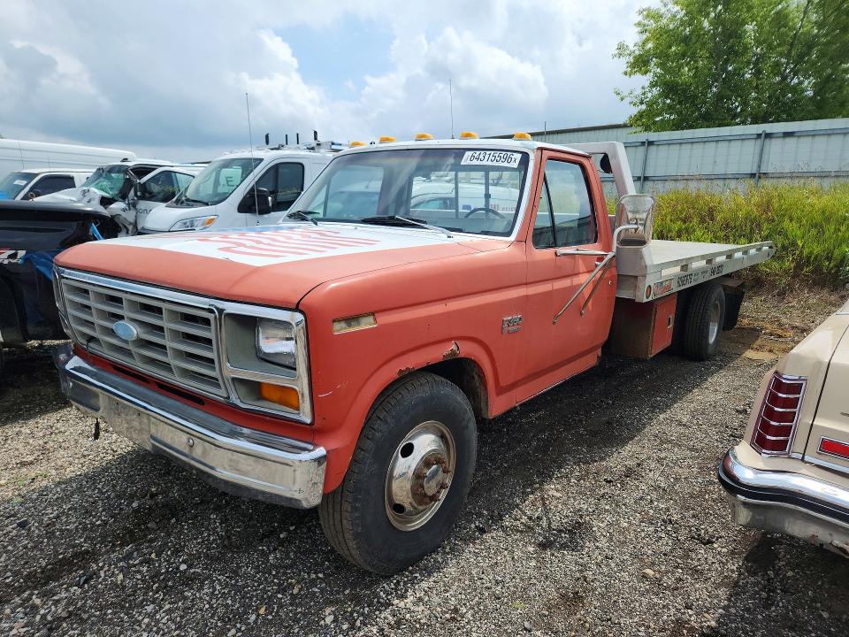 1985 Ford F350 მანქანა იყიდება აუქციონზე, vin: 1FDJF371XFNA03854, აუქციონის ნომერი: 64315596