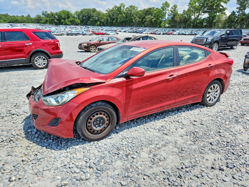 Продаж на аукціоні авто 2012 Hyundai Elantra, vin: KMHDH4AE9CU451268, номер лоту: 63419126
