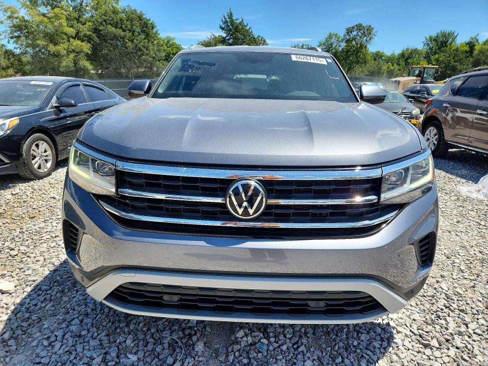 66267116 :رقم المزاد ، 1V2HE2CA5NC212482 vin ، 2022 Volkswagen Atlas Cross Sport مزاد بيع