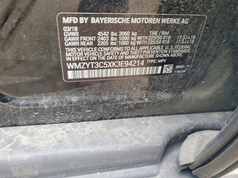 Auction sale of the 2019 Mini Cooper, vin: WMZYT3C5XK3E94214, lot number: 65851706