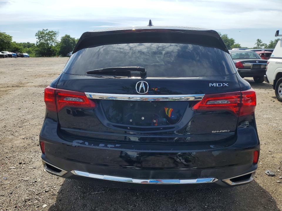 62813076 :رقم المزاد ، 5FRYD4H5XHB027135 vin ، 2017 Acura Mdx مزاد بيع