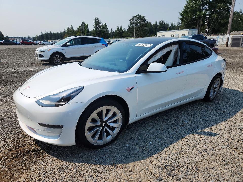 Aukcja sprzedaży 2021 Tesla Model 3, vin: 5YJ3E1EB2MF960751, numer aukcji: 63223326