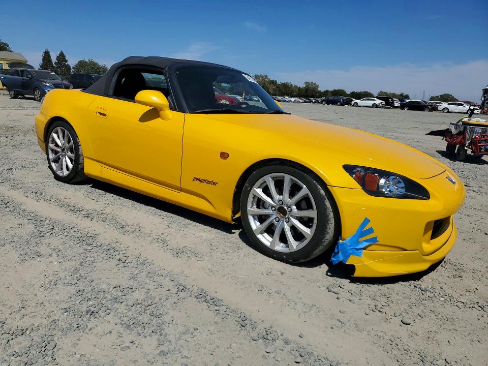 64670746 :رقم المزاد ، JHMAP21447S001095 vin ، 2007 Honda S2000 مزاد بيع