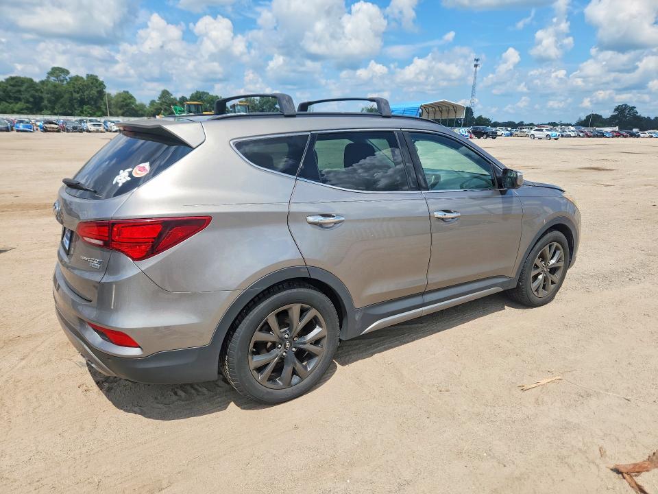 2017 Hyundai Santa Fe Sport მანქანა იყიდება აუქციონზე, vin: 5XYZW4LA3HG385450, აუქციონის ნომერი: 63619046