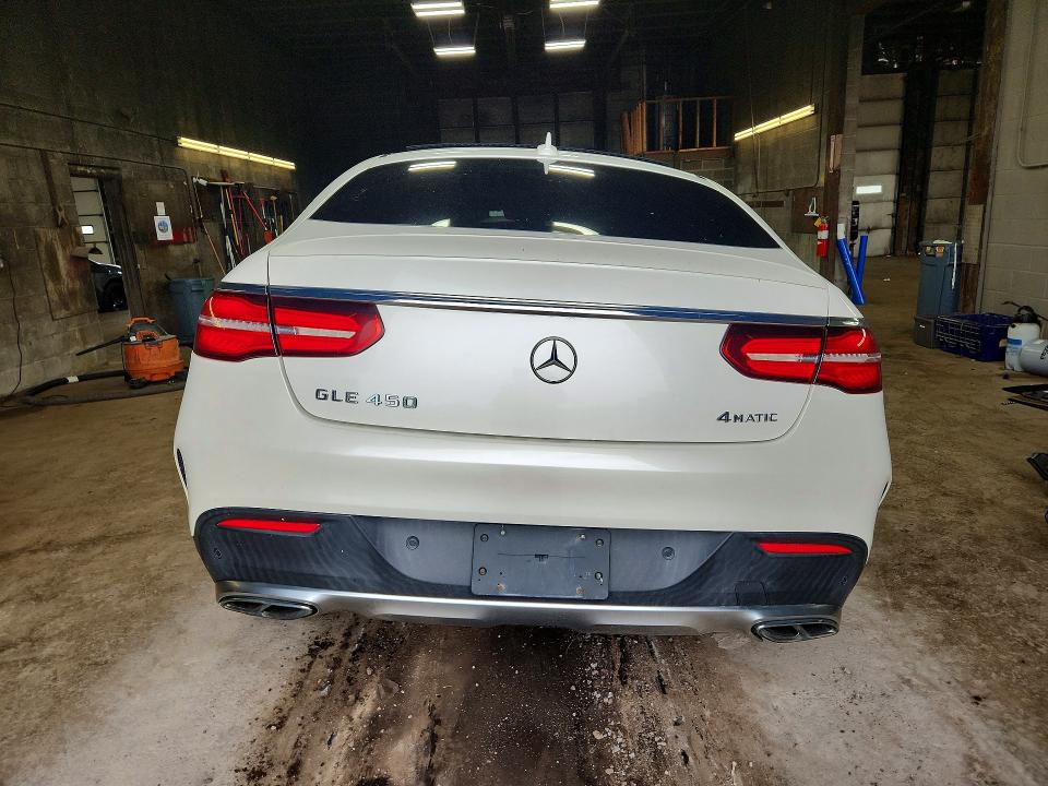 2016 Mercedes-benz Gle Coupe მანქანა იყიდება აუქციონზე, vin: 4JGED6EB0GA015783, აუქციონის ნომერი: 63535106