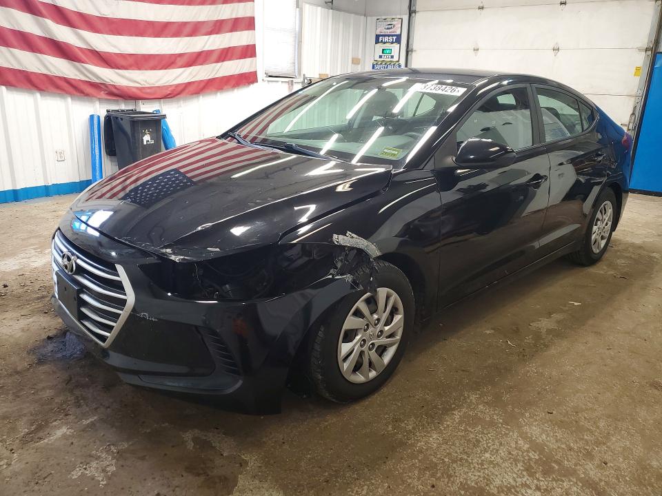2018 Hyundai Elantra მანქანა იყიდება აუქციონზე, vin: KMHD74LF8JU475566, აუქციონის ნომერი: 63738426