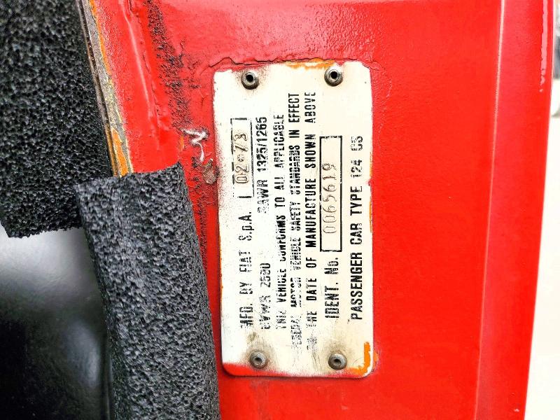Продажа на аукционе авто 1973 Fiat 124 Spider, vin: 124CS0065619, номер лота: 65540236