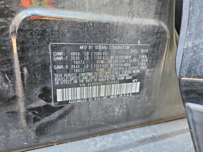 Aukcja sprzedaży 2018 Subaru Outback, vin: 4S4BSENC7J3245053, numer aukcji: 65378146