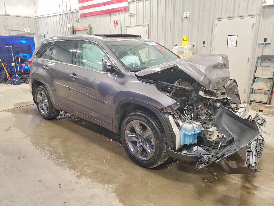 2019 Toyota Highlander მანქანა იყიდება აუქციონზე, vin: 5TDDZRFH0KS991726, აუქციონის ნომერი: 64056606