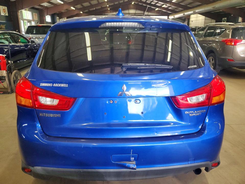 2017 Mitsubishi Outlander Sport მანქანა იყიდება აუქციონზე, vin: JA4AR3AU7HZ031616, აუქციონის ნომერი: 64310156