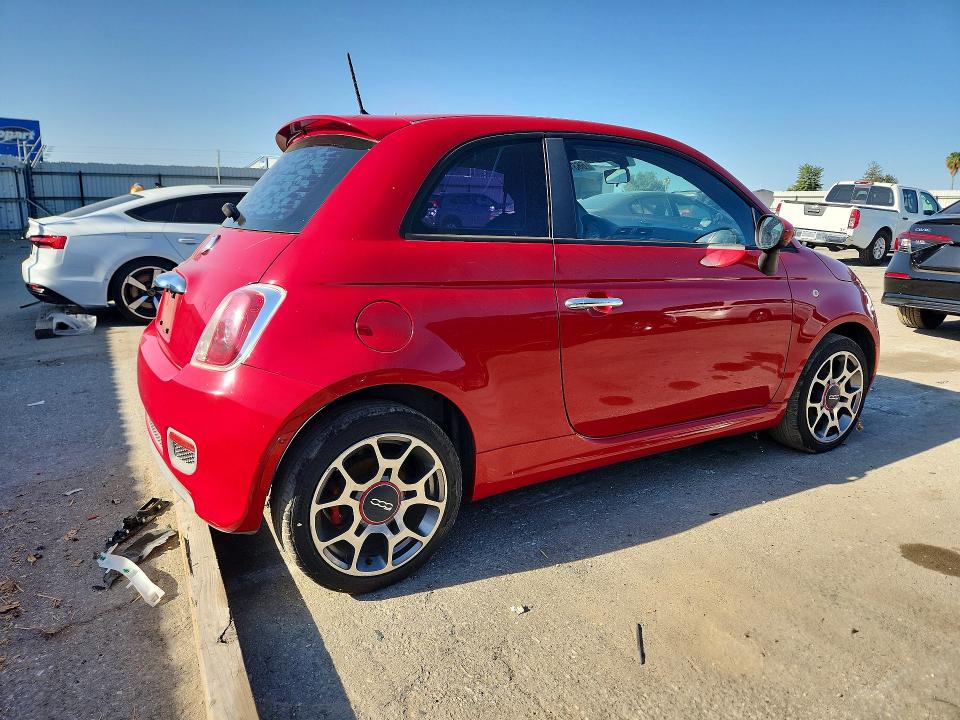 2013 Fiat 500 მანქანა იყიდება აუქციონზე, vin: 3C3CFFBR8DT674422, აუქციონის ნომერი: 66315886