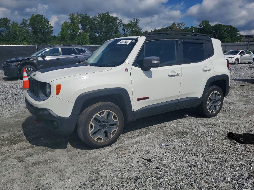 2016 Jeep Renegade მანქანა იყიდება აუქციონზე, vin: ZACCJBCTXGPD66077, აუქციონის ნომერი: 63019426
