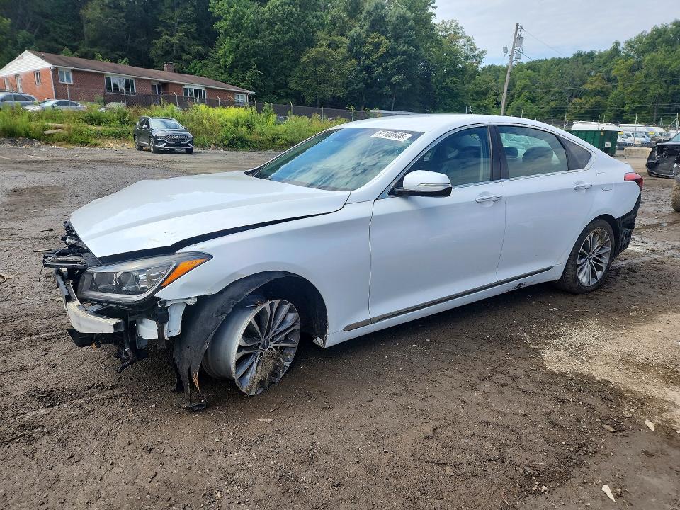 2015 Hyundai Genesis მანქანა იყიდება აუქციონზე, vin: KMHGN4JE6FU054644, აუქციონის ნომერი: 67100686