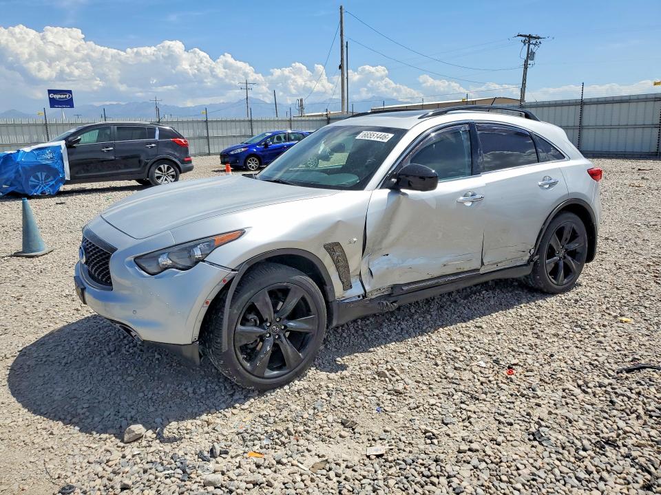 2017 Infiniti Qx70 მანქანა იყიდება აუქციონზე, vin: JN8CS1MW7HM414302, აუქციონის ნომერი: 66551446