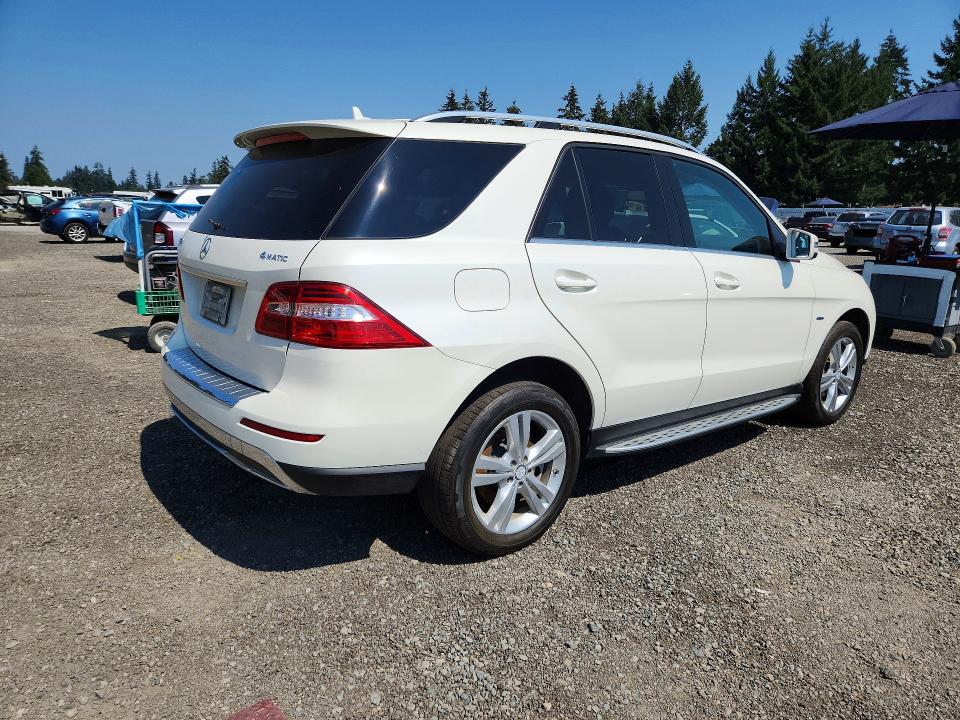 65698076 :رقم المزاد ، 4JGDA5HB7CA069411 vin ، 2012 Mercedes-benz Ml مزاد بيع