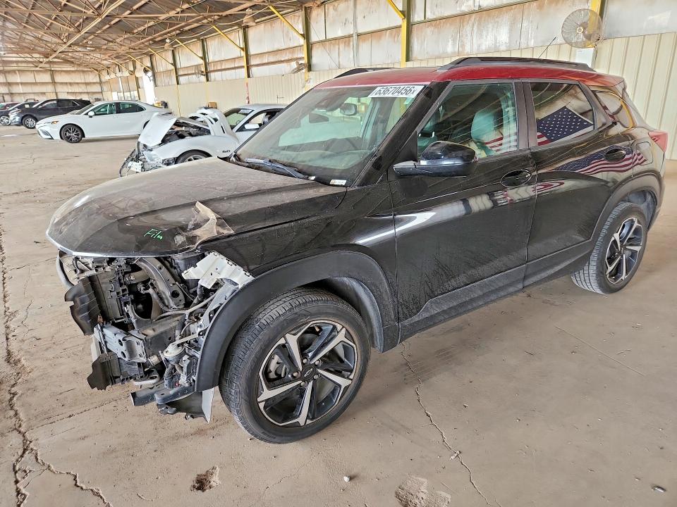 Aukcja sprzedaży 2021 Chevrolet Trailblazer, vin: KL79MUSL6MB009366, numer aukcji: 63670456