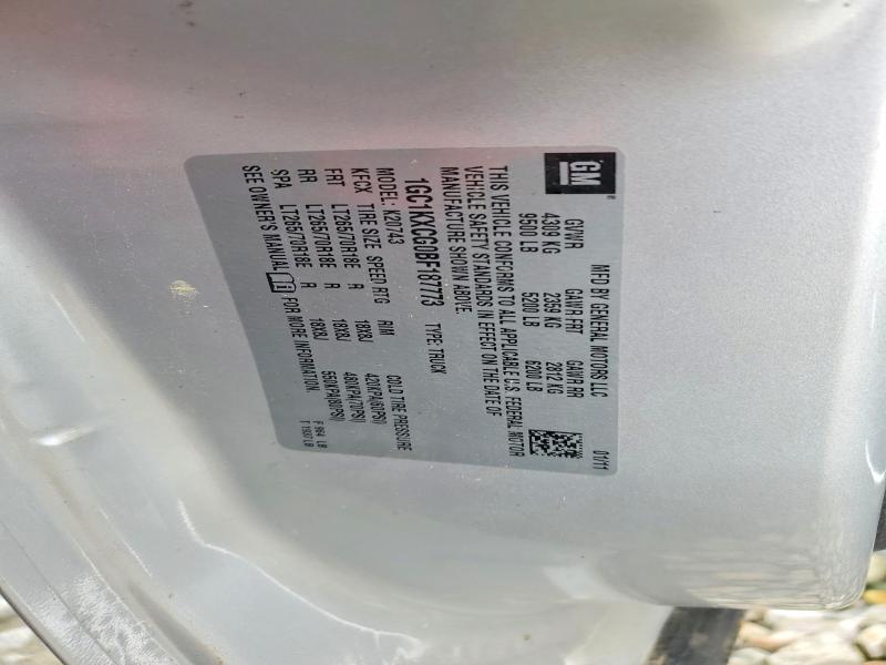 2011 Chevrolet Silverado მანქანა იყიდება აუქციონზე, vin: 1GC1KXCG0BF187773, აუქციონის ნომერი: 65375296