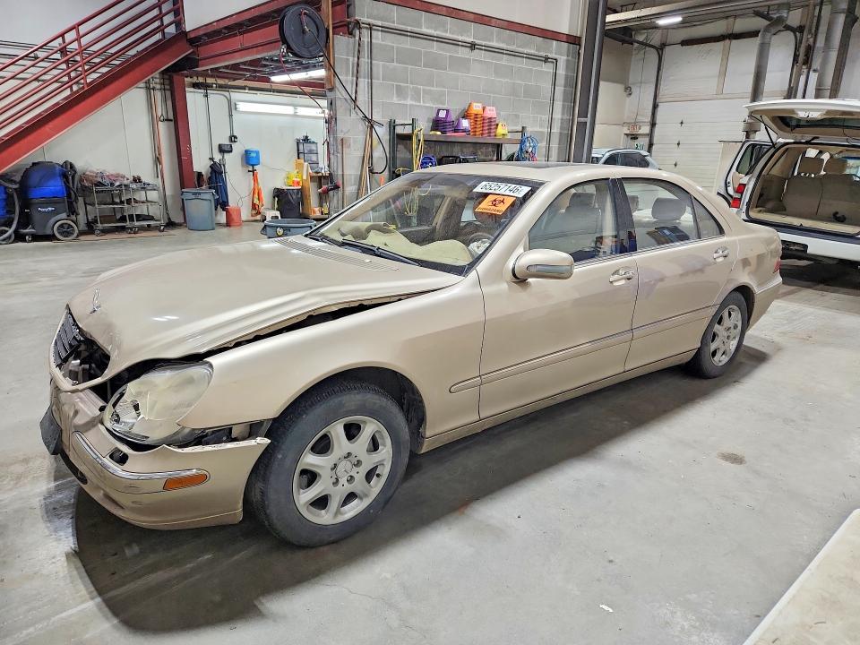 2002 Mercedes-benz S მანქანა იყიდება აუქციონზე, vin: WDBNG70J92A287028, აუქციონის ნომერი: 65257146